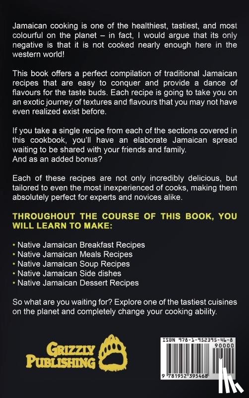 Publishing, Grizzly - Jamaican Cookbook