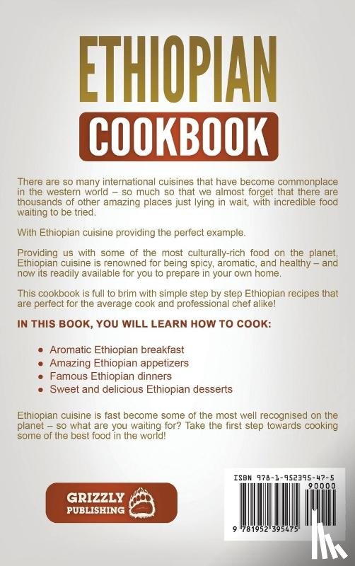 Publishing, Grizzly - Ethiopian Cookbook