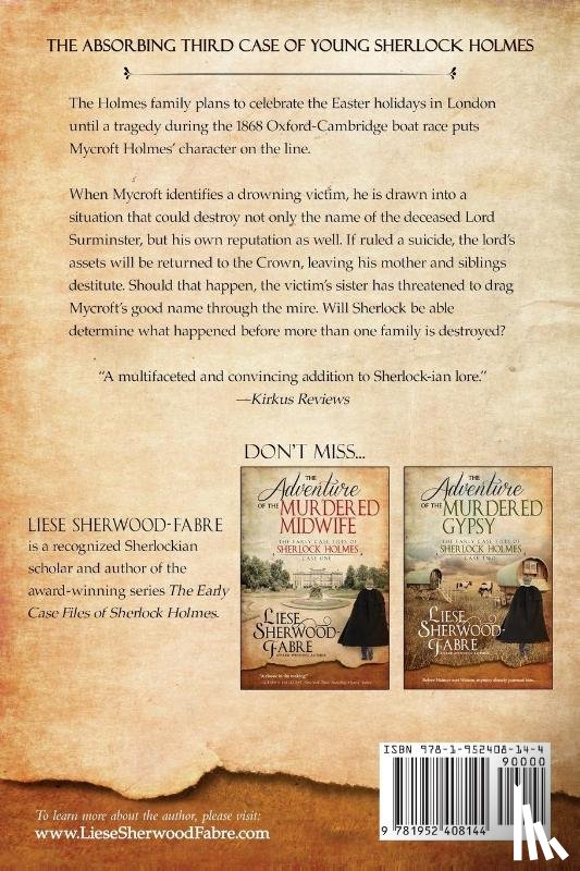 Sherwood-Fabre, Liese - The Adventure of the Deceased Scholar