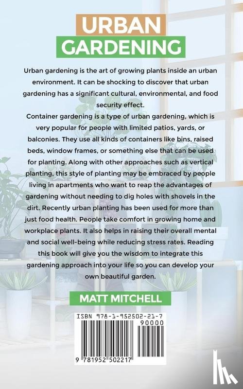 Mitchell, Matt - Urban Gardening