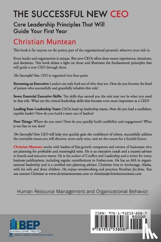 Muntean, Christian - The Successful New CEO