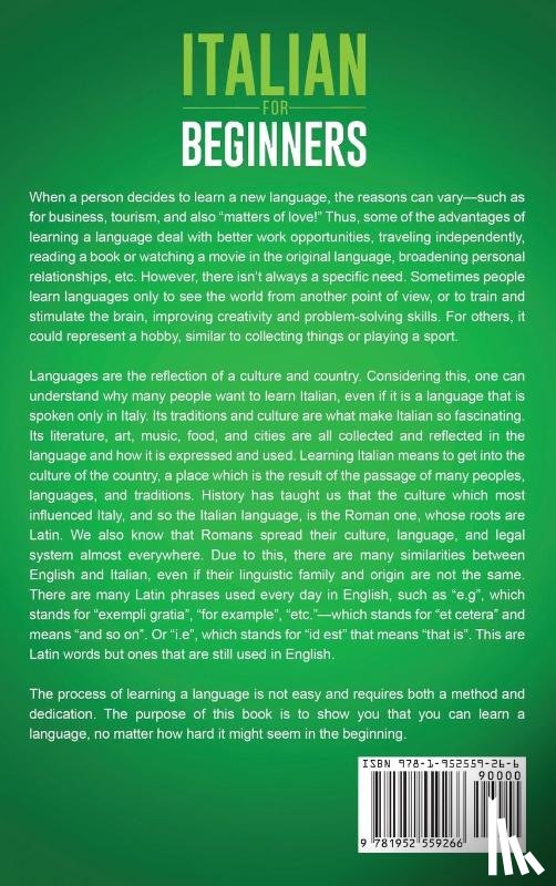 Travelers, Language Equipped - Italian for Beginners