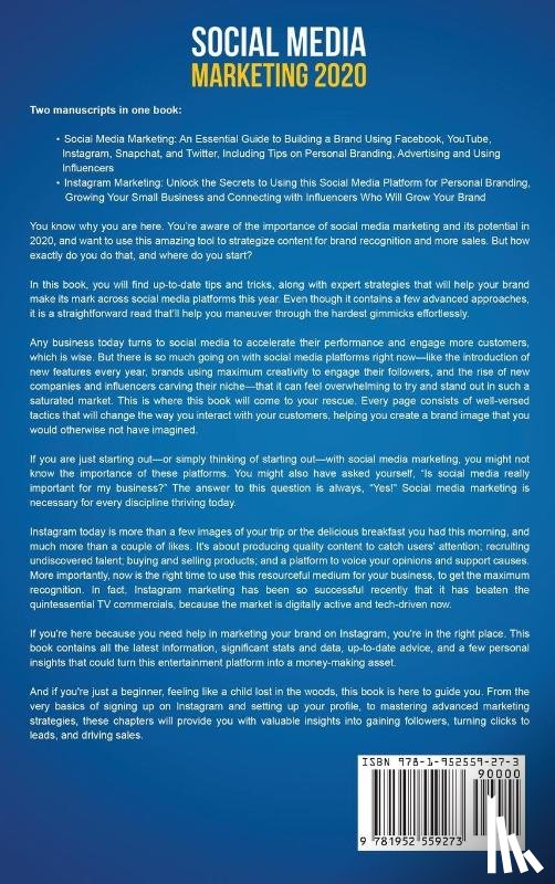 Barlow, Chase - Social Media Marketing 2020