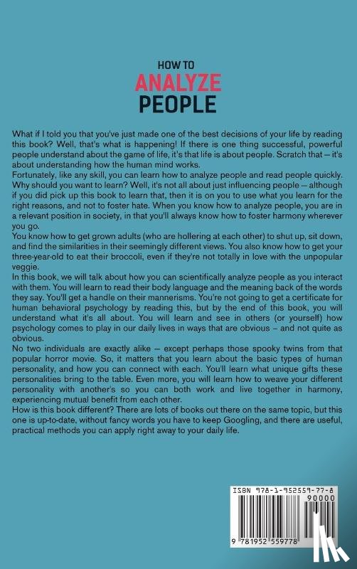 Metzger, Heath - How to Analyze People