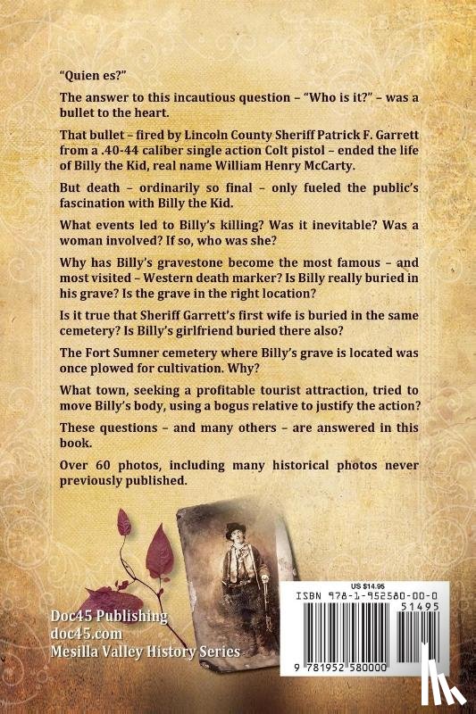 Thomas, David G - Billy the Kid's Grave - A History of the Wild West's Most Famous Death Marker