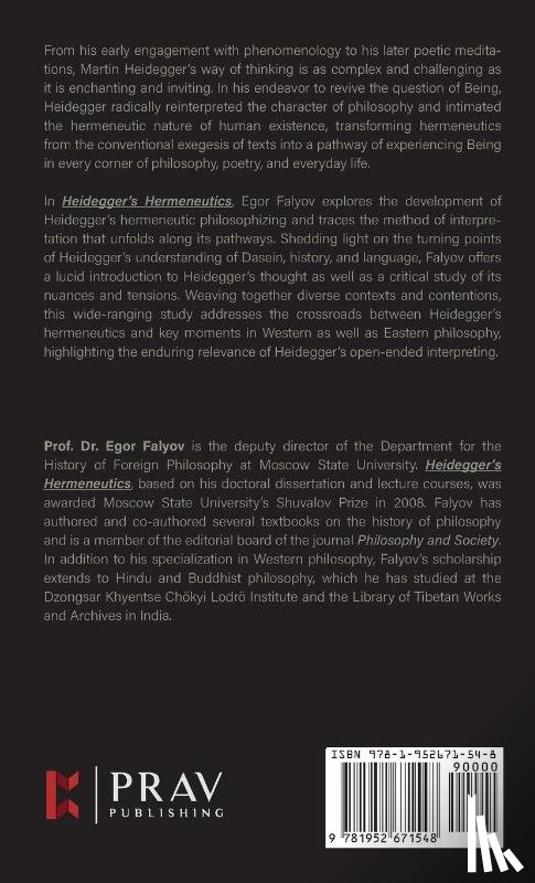 Falyov, Egor - Heidegger's Hermeneutics