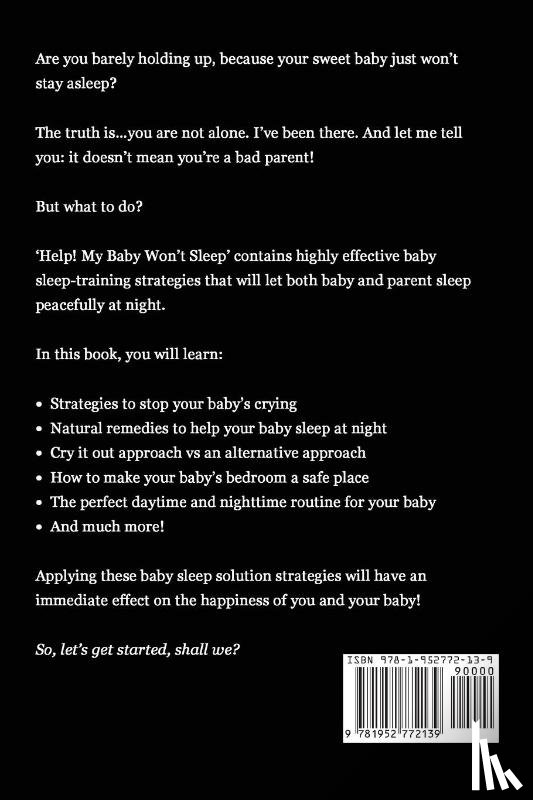 Patterson, Leanne - Help! My Baby Won't Sleep