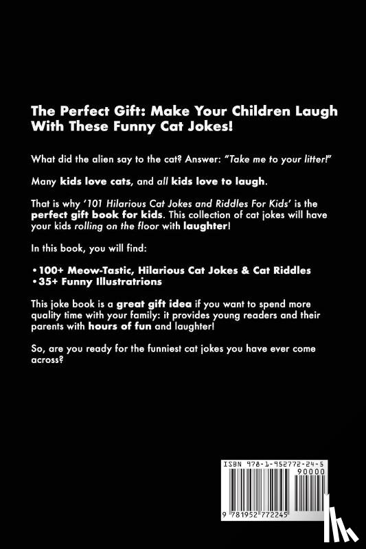 Dunbar, Cesar - 101 Hilarious Cat Jokes & Riddles For Kids