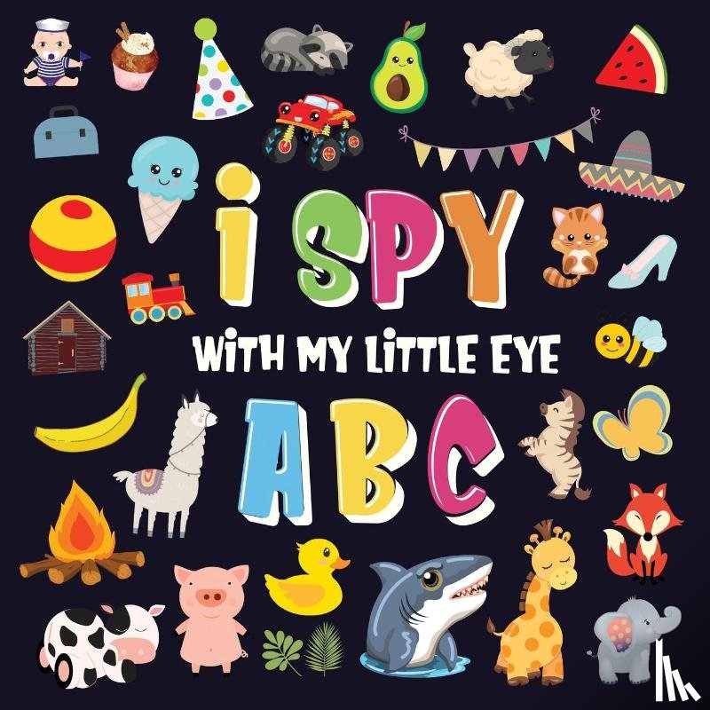 Kids Books, Pamparam - I Spy With My Little Eye - ABC