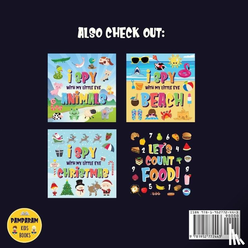 Kids Books, Pamparam - I Spy With My Little Eye - Food