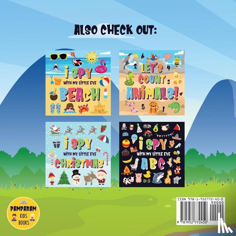 Kids Books, Pamparam - I Spy With My Little Eye - Animals
