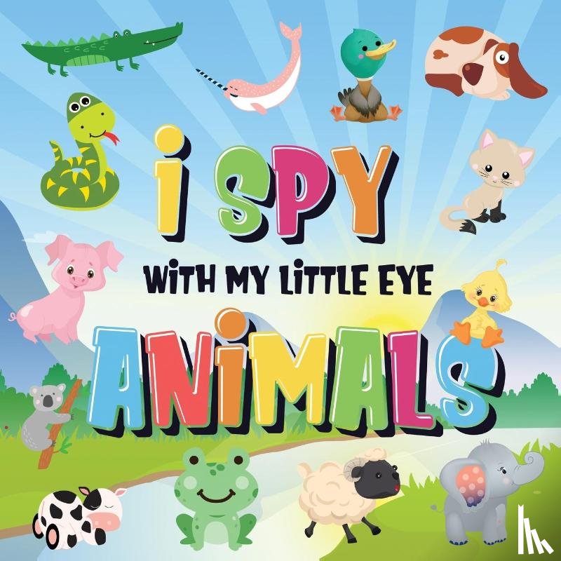 Kids Books, Pamparam - I Spy With My Little Eye - Animals