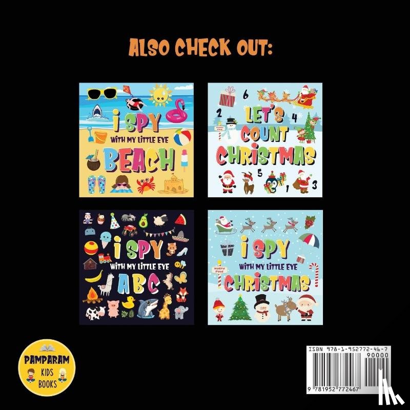 Kids Books, Pamparam - I Spy With My Little Eye - Halloween