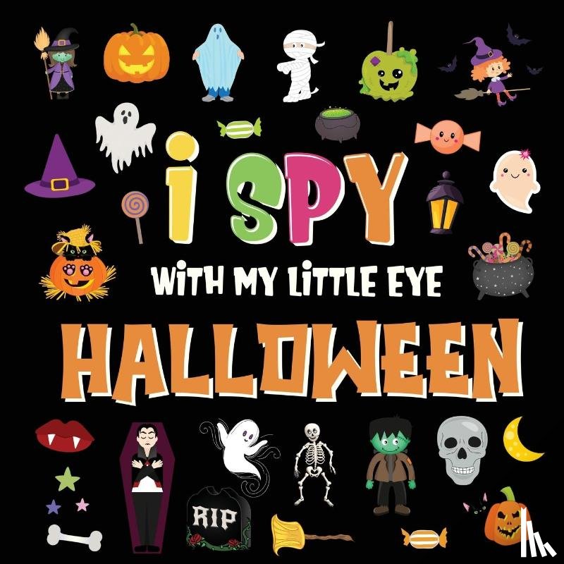 Kids Books, Pamparam - I Spy With My Little Eye - Halloween