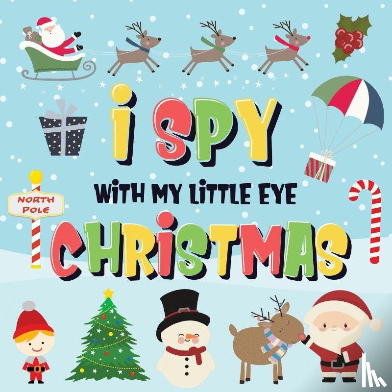 Kids Books, Pamparam - I Spy With My Little Eye - Christmas