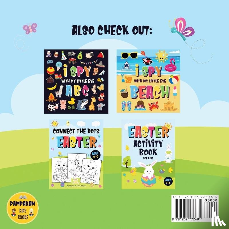 Kids Books, Pamparam - I Spy Easter