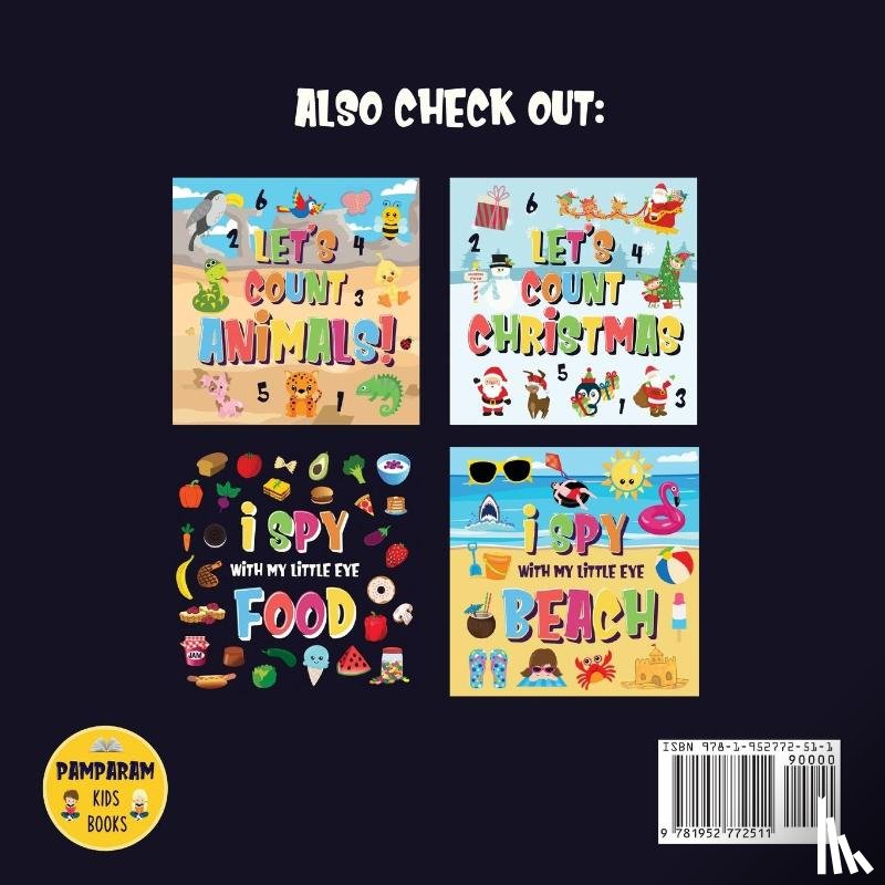 Kids Books, Pamparam - Let's Count Food!