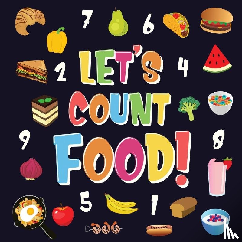 Kids Books, Pamparam - Let's Count Food!