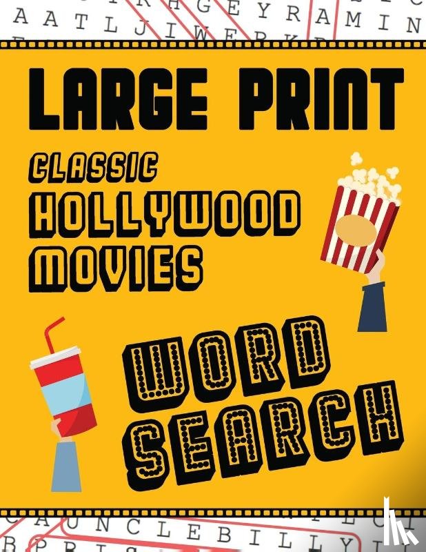 Puzzle Books, Makmak - Large Print Classic Hollywood Movies Word Search