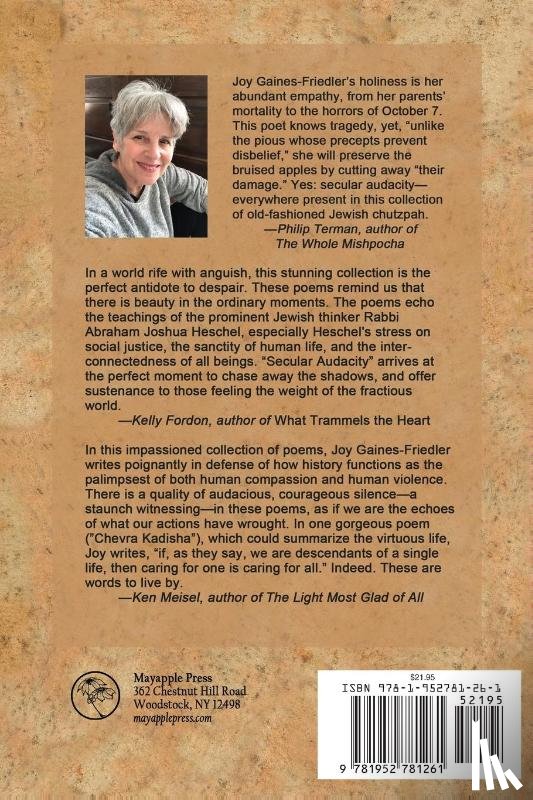 Gaines-Friedler, Joy - Secular Audacity