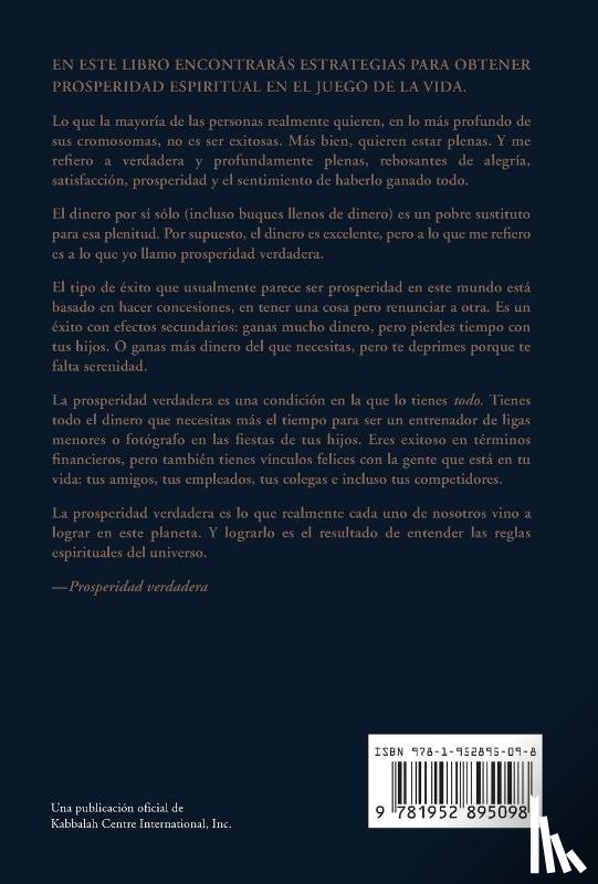 Rav Berg, From the Teachings of - Prosperidad Verdadera