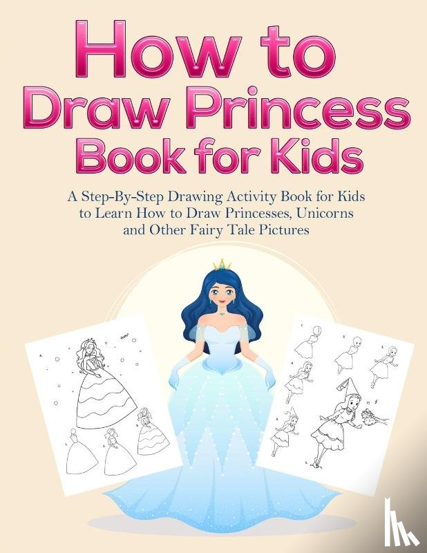 Books, Pineapple Activity - How to Draw Princess Books for Kids