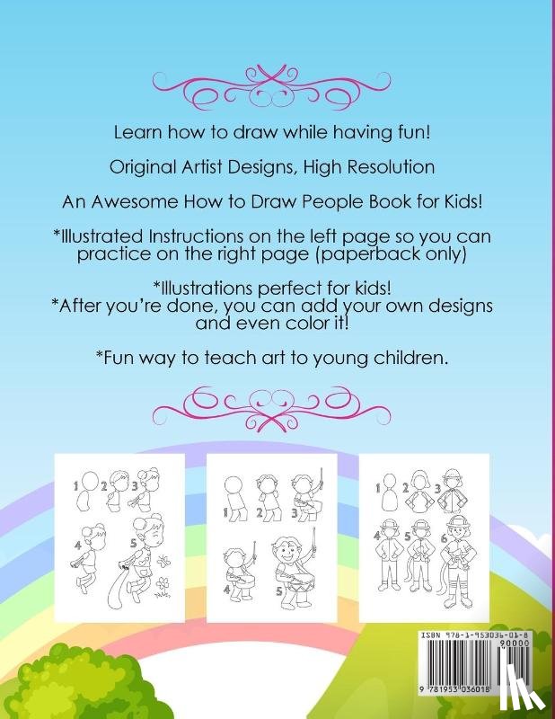Activity Books, Pineapple - How To Draw People Book For Kids