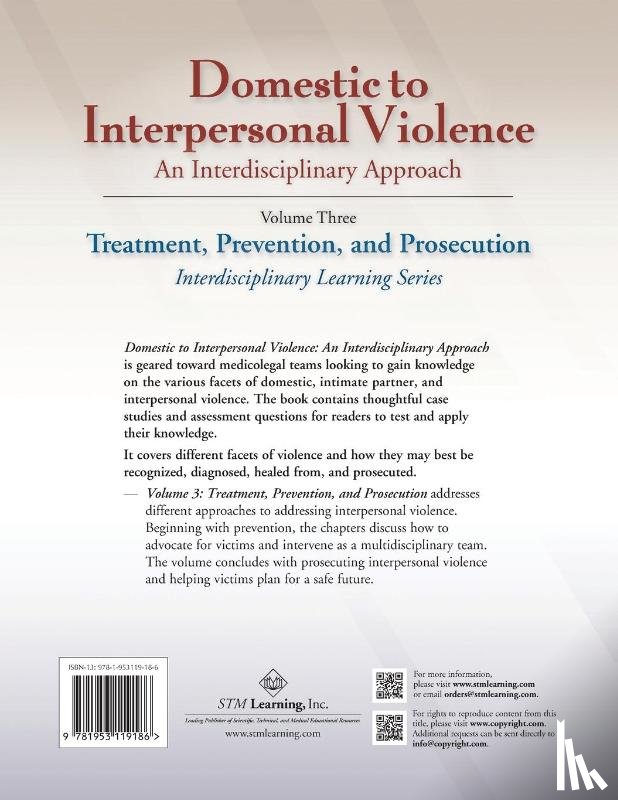 Rodriquez, Jaclyn, Jackson, Tamara, Albee, Laura, Coppleson, Cordelia - Domestic to Interpersonal Violence: an Interdisciplinary Approach