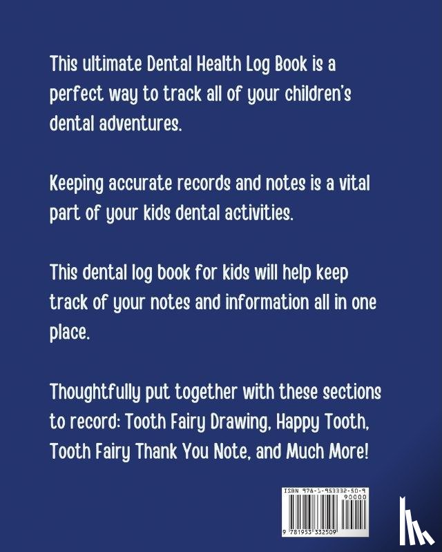 Michaels, Aimee - Dental Health Activity Book For Kids
