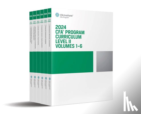 CFA Institute - 2024 CFA Program Curriculum Level II Box Set, Volumes 1 - 6
