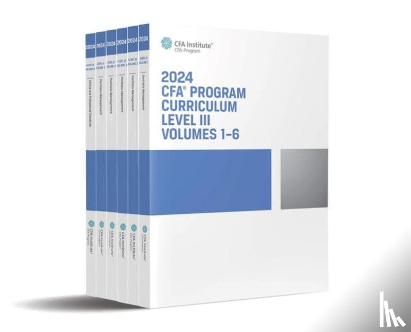 CFA Institute - 2024 CFA Program Curriculum Level III Box Set