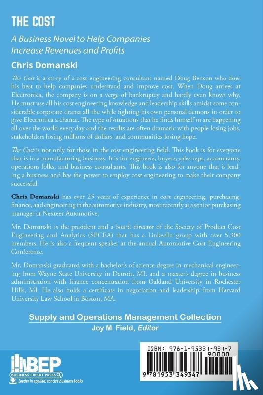 Domanski, Chris - The Cost