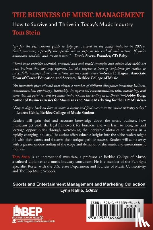 Stein, Tom - The Business of Music Management