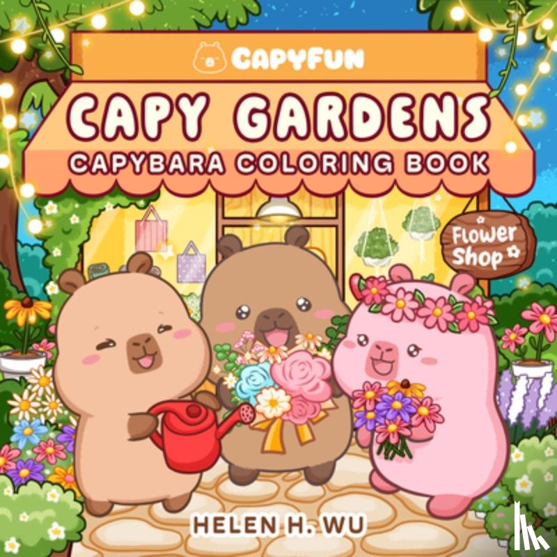Wu, Helen H. - Capy Holidays: Capybara Coloring Book