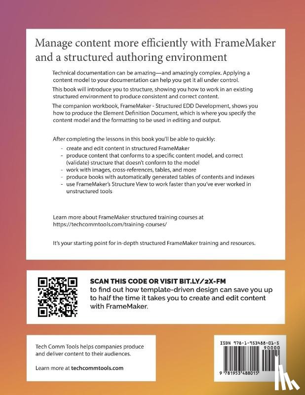 Sullivan, Matt R - FrameMaker Structured Authoring Workbook (2020 Edition)