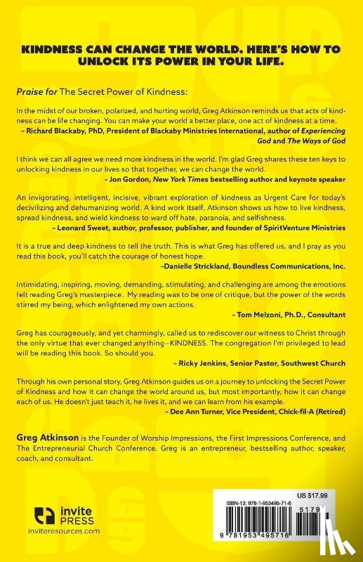 Atkinson, Greg - The Secret Power of Kindness