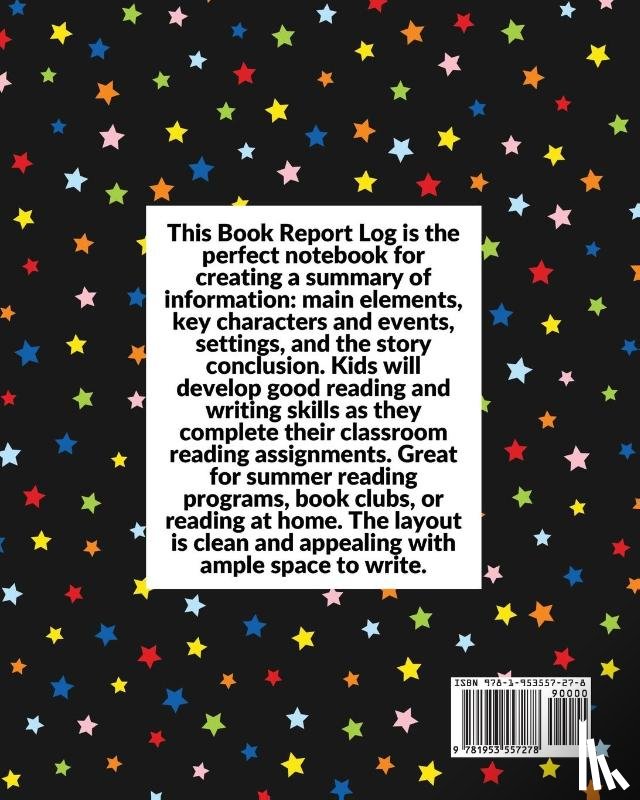 Rother, Teresa - Book Report Log Book For Kids
