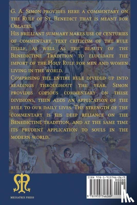 Simon, G a - Commentary for Benedictine Oblates