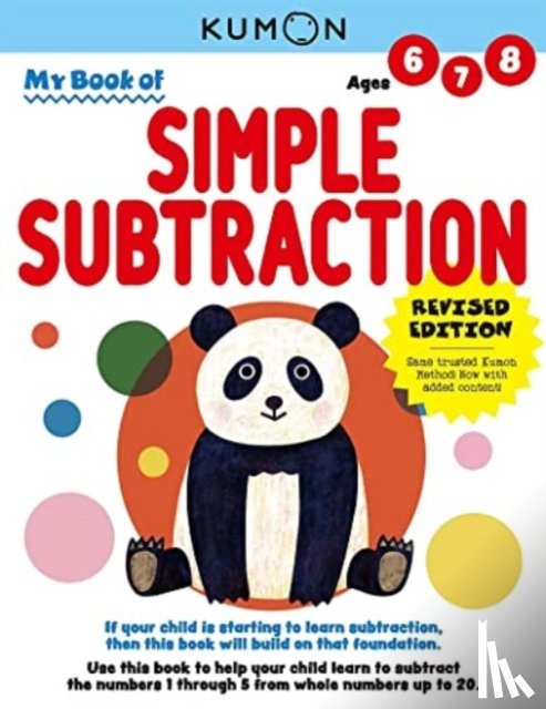 Kumon Publishing - Kumon My Book of Simple Subtraction