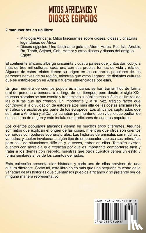 Clayton, Matt - Mitos africanos y dioses egipcios