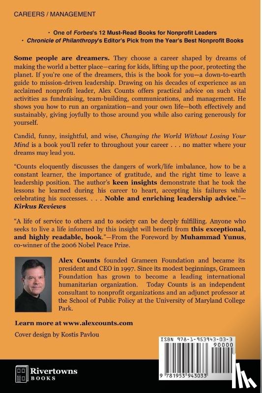 Counts, Alex - Changing the World Without Losing Your Mind, Revised Edition