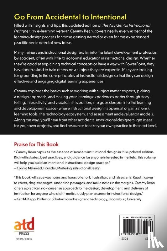Bean, Cammy - The Accidental Instructional Designer, 2nd edition