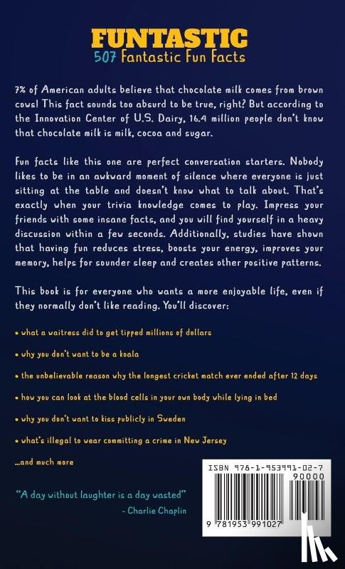 Olson, Zach - Funtastic! 507 Fantastic Fun Facts