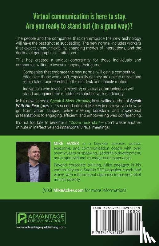 Acker, Mike - Speak & Meet Virtually