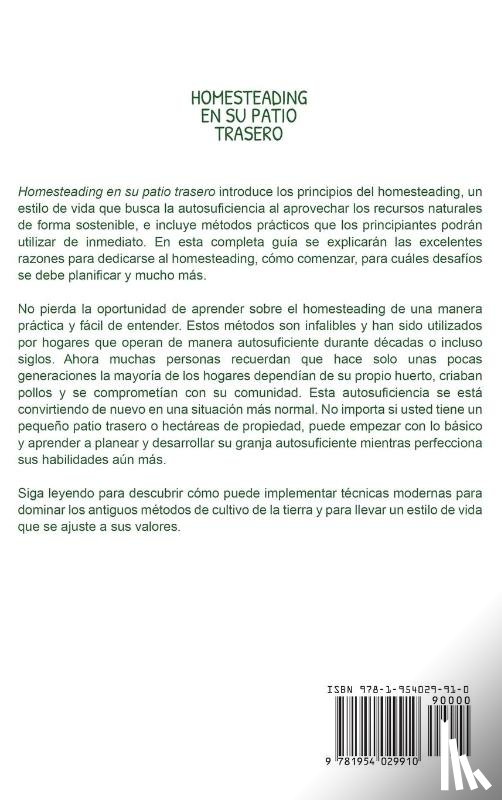 Rosser, Dion - Homesteading en su patio trasero