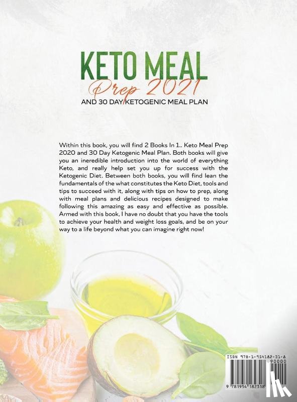 MacDonald, Tyler - Keto Meal Prep 2021 AND 30-Day Ketogenic Meal Plan (2 Books IN 1)