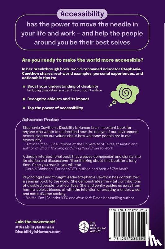 Cawthon, Stephanie W - Disability Is Human