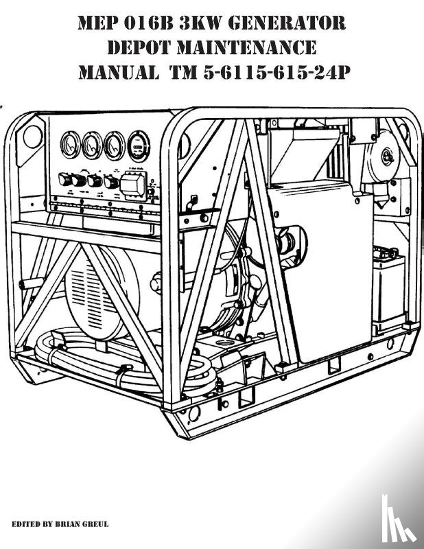  - MEP 016B 3KW Generator Depot Maintenance Manual TM 5-6115-615-24P