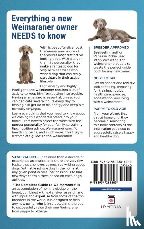 Richie, Vanessa - The Complete Guide to Weimaraners
