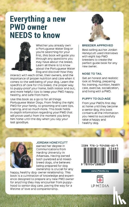 Honeycutt, Jordan - The Complete Guide to Portuguese Water Dogs